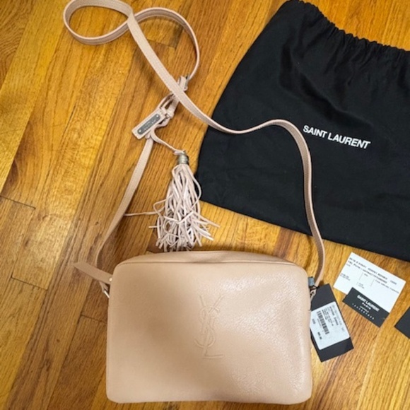 Saint Laurent - Lou camera bag, Marble pink limited edition camera bag - Picture 4 of 5